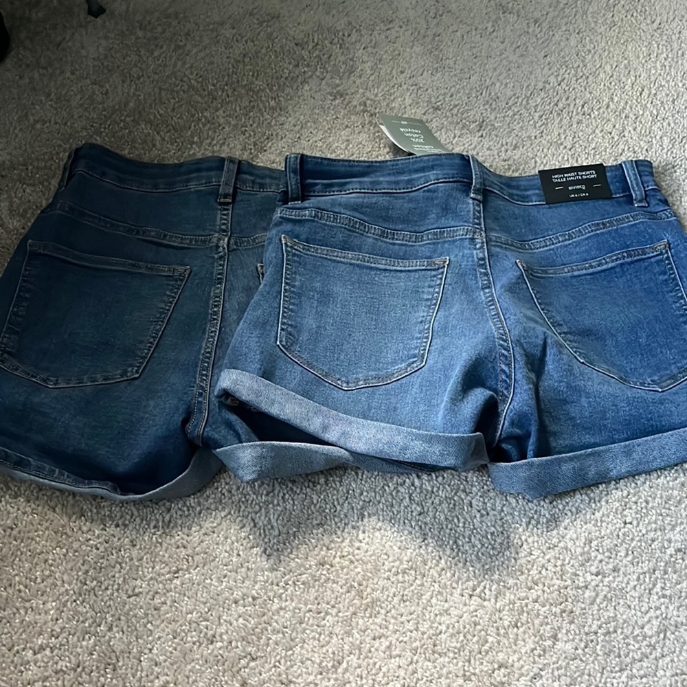 Two Pairs H&M High Waisted Shorts